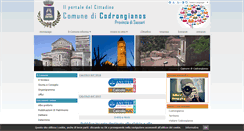 Desktop Screenshot of comunecodrongianos.it